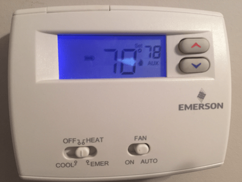 home air conditioner control panel not working